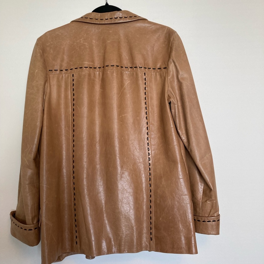 Vintage Marc Jacobs Leather Jacket - Picture 2 of 7